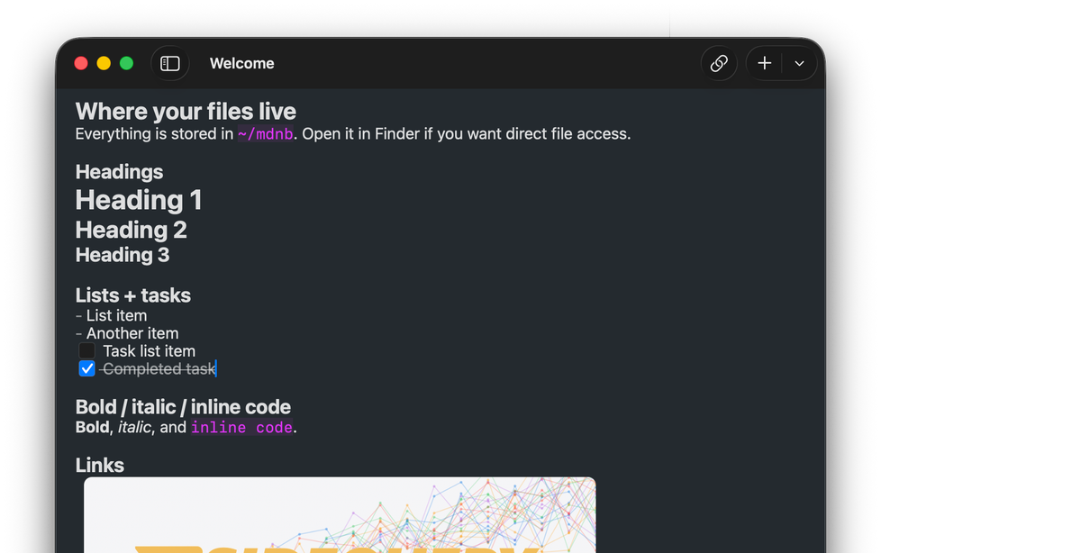 Sidequery notes on macOS